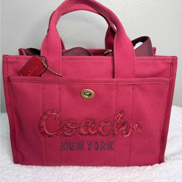 Coach Handbags - COACH Cargo Tote 26 - Lunar Snake